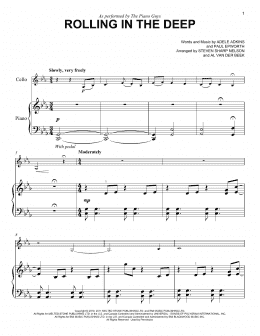 page one of Rolling In The Deep (Easy Piano)