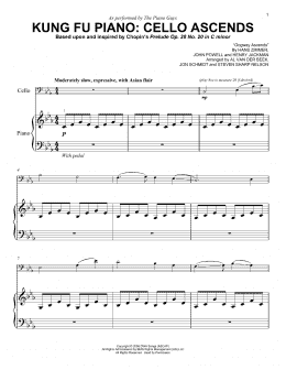 page one of Kung Fu Piano: Cello Ascends (Easy Piano)