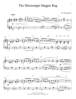 page one of Mississippi Magpie Rag (Educational Piano)
