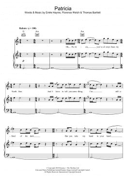 page one of Patricia (Piano, Vocal & Guitar Chords)
