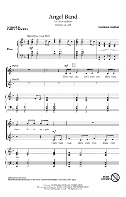 page one of Angel Band (2-Part Choir)