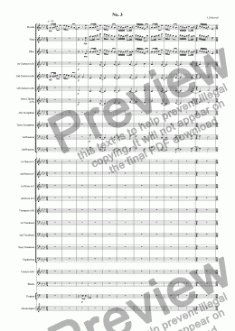 page one of Suite For Military Band (3rd Mvt.)