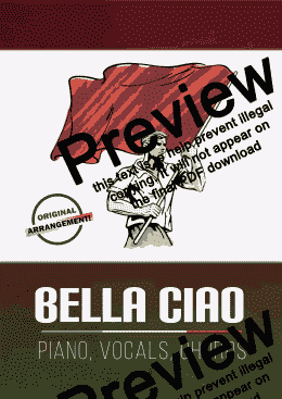page one of Bella Ciao