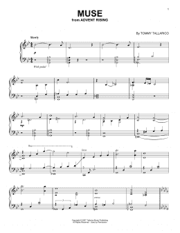 page one of Muse (Piano Solo)