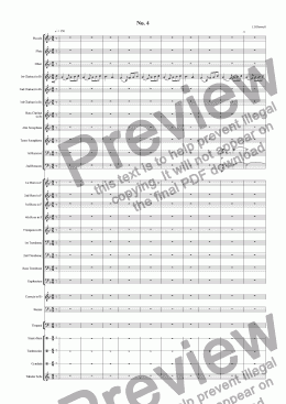 page one of Suite For Military Band (4th Mvt.)