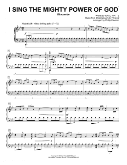 page one of I Sing The Mighty Power Of God (arr. Phillip Keveren) (Piano Solo)