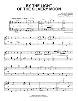 page one of By The Light Of The Silvery Moon [Jazz version] (arr. Phillip Keveren) (Piano Solo)