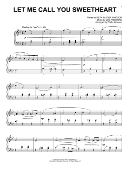 page one of Let Me Call You Sweetheart [Jazz version] (arr. Phillip Keveren) (Piano Solo)