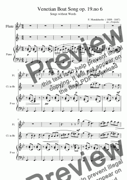 page one of Venetian_Song_op._19. sc.