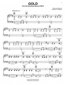 page one of Gold (Vocal Pro + Piano/Guitar)