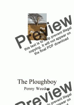 page one of The Ploughboy
