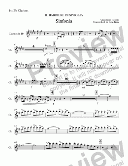 page one of Sinfonia