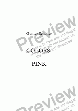 page one of PINK 