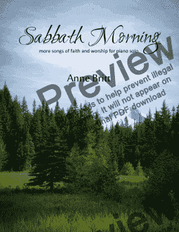 page one of Sabbath Morning songbook