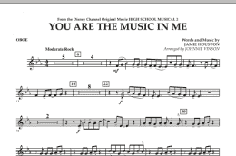 page one of You Are The Music In Me (from High School Musical 2) - Oboe (Concert Band)