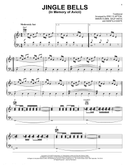 page one of Jingle Bells (In Memory Of Avicii) (Piano Solo)
