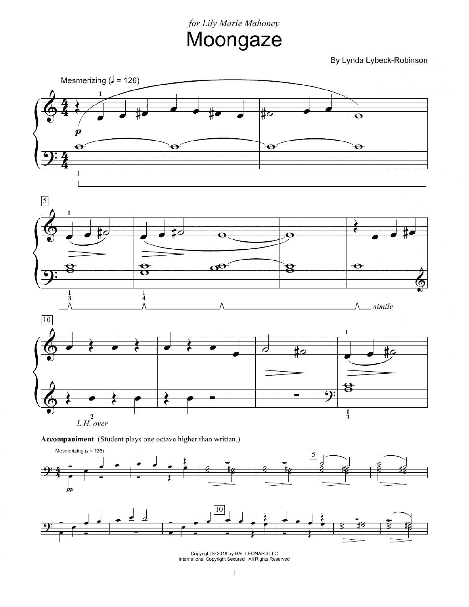 Moongaze (Educational Piano)
