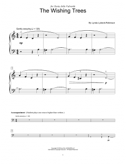 page one of The Wishing Trees (Educational Piano)