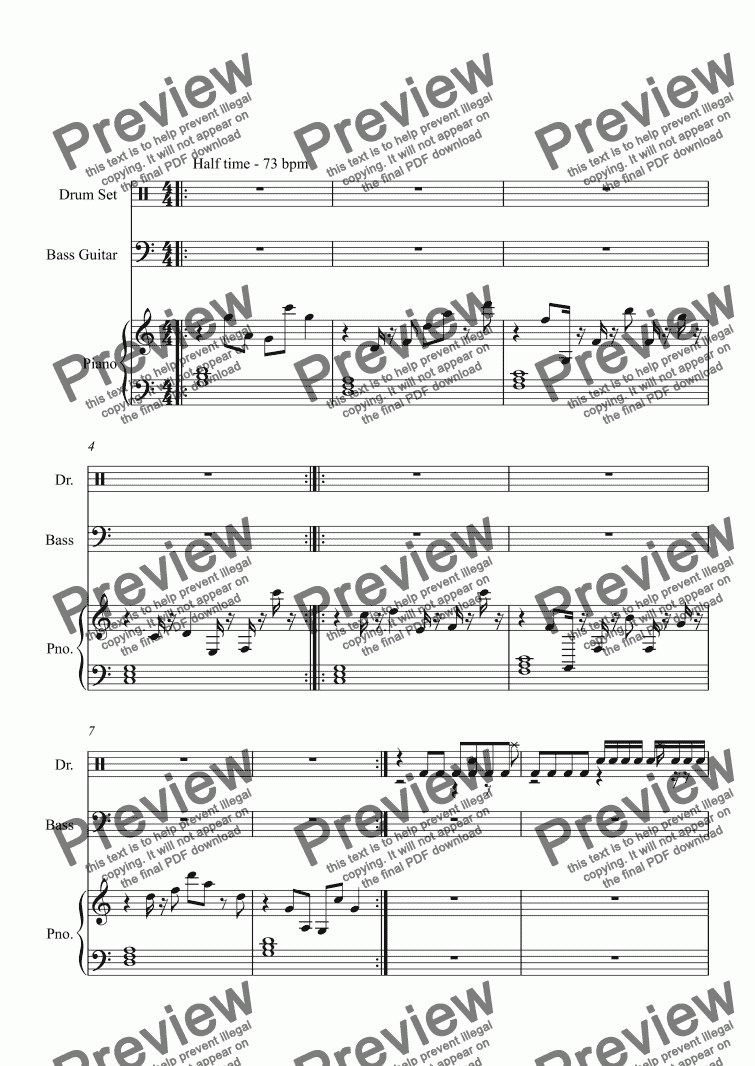 page one of (Processing score - uploaded via Sibelius)