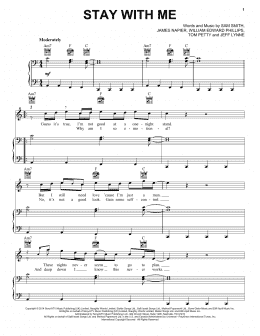 page one of Stay With Me (Vocal Pro + Piano/Guitar)