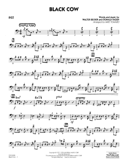 page one of Black Cow (arr. Mike Tomaro) - Bass (Jazz Ensemble)