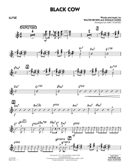 page one of Black Cow (arr. Mike Tomaro) - Guitar (Jazz Ensemble)