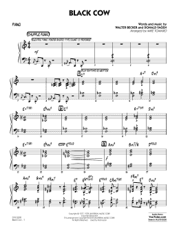 page one of Black Cow (arr. Mike Tomaro) - Piano (Jazz Ensemble)