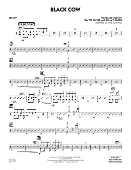 page one of Black Cow (arr. Mike Tomaro) - Drums (Jazz Ensemble)