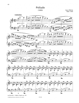 page one of Prélude (Piano Solo)