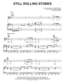 page one of Still Rolling Stones (Piano, Vocal & Guitar Chords (Right-Hand Melody))