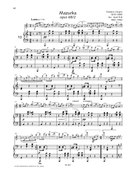 page one of Mazurka (Woodwind Solo)
