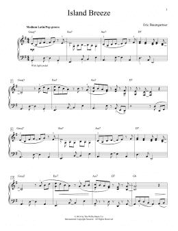 page one of Island Breeze (Educational Piano)