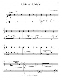 page one of Main At Midnight (Educational Piano)