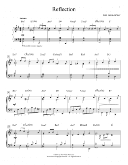 page one of Reflection (Educational Piano)