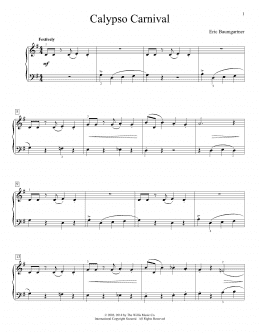 page one of Calypso Carnival (Educational Piano)