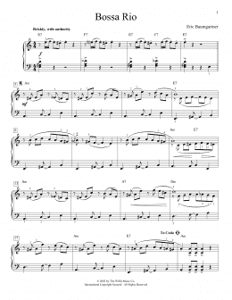 page one of Bossa Rio (Educational Piano)