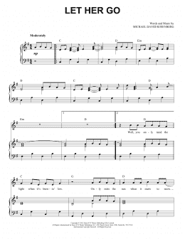 page one of Let Her Go (Piano & Vocal)
