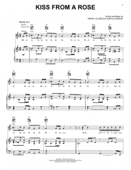 page one of Kiss From A Rose (Vocal Pro + Piano/Guitar)