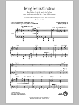 page one of Irving Berlin's Christmas (Medley) (SATB Choir)