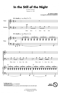 page one of In The Still Of The Night (arr. Roger Emerson) (TB Choir)