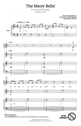 page one of The Merry Bells! (2-Part Choir)