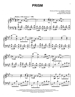 page one of Prism (Easy Piano)
