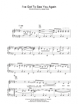 page one of I've Got To See You Again (Piano, Vocal & Guitar Chords)