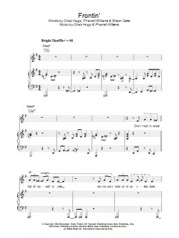 page one of Frontin' (Piano, Vocal & Guitar Chords)