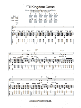 page one of Til Kingdom Come (Guitar Tab)