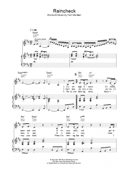 page one of Raincheck (Piano, Vocal & Guitar Chords)