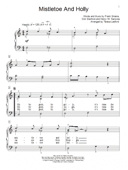 page one of Mistletoe And Holly (Educational Piano)