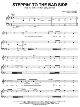 page one of Steppin' To The Bad Side (Piano, Vocal & Guitar Chords (Right-Hand Melody))