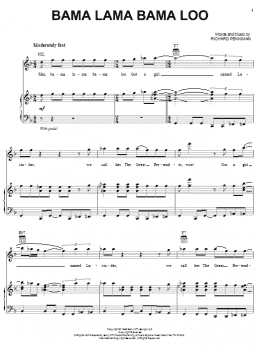 page one of Bama Lama Bama Loo (Piano, Vocal & Guitar Chords (Right-Hand Melody))