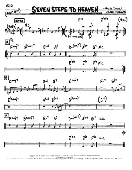 page one of Seven Steps To Heaven (Real Book – Melody & Chords – C Instruments)